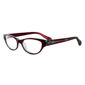 Sama NIKKI Red Teal Eyeglasses 52mm
